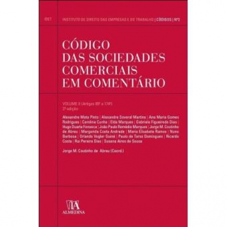 CODIGO DAS SOCIEDADES COMERCIAIS EM COMENTARIO VOL. 2