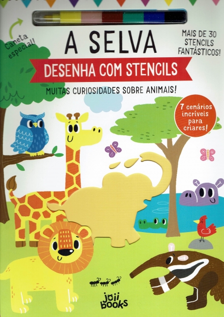 A SELVA - DESENHA COM STENCILS