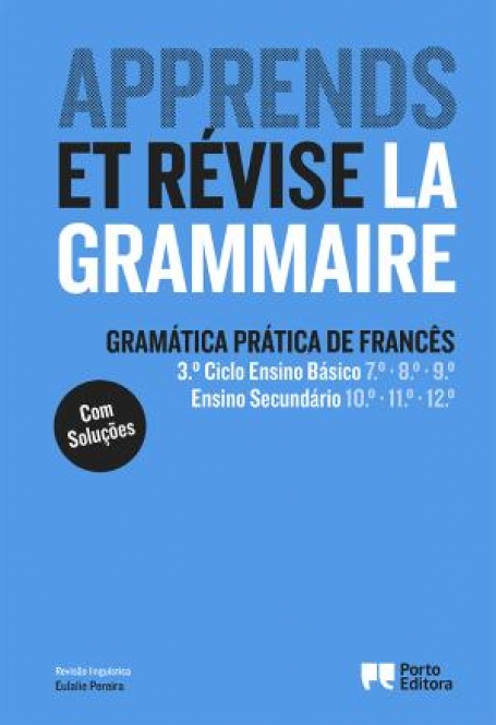 31289.20 - APPRENDS ET REVISE LA GRAMMAIRE 3º CICLO E SECUNDARIO - GRAMATICA PRATICA DE FRANCES