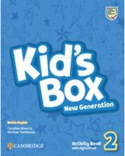 Kids Box New Generation Level 2 - Activity Book with Digital Pack British English