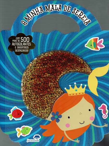 A MINHA MALA DE SEREIA com mais de 500autocolantes e divertidos destacaveis!