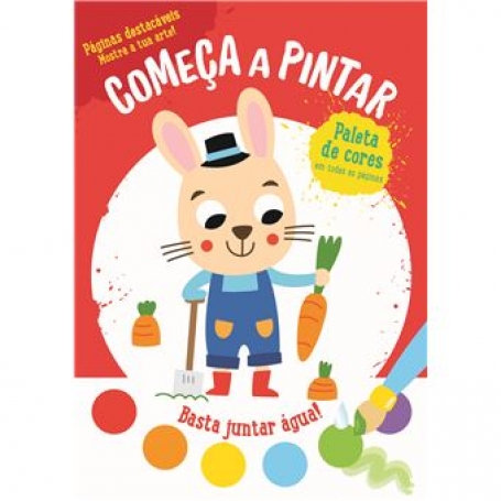 COMECA A PINTAR COELHO paleta de cores