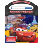 DESENHA E APAGA - PROCURA E DESCOBRE - CARROS - COM CANETA