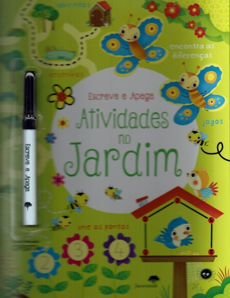 ESCREVE E APAGA - ATIVIDADES NO JARDIM - COM CANETA