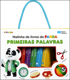 72829.10 - MALINHA DE LIVROS DO PANDA - PRIMEIRAS PALAVRAS