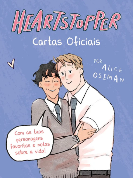 HEARTSTOPPER - CARTAS OFICIAIS - Com as tuas personagens favoritas e notas sobre a vida!