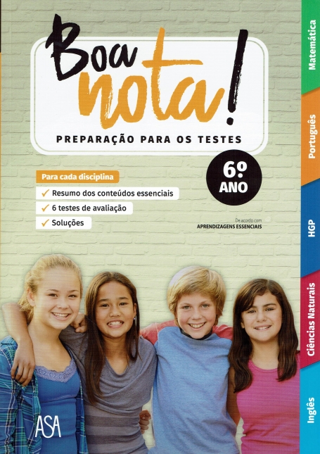BOA NOTA! PREPARAÇÃO PARA OS TESTES 6º ANO