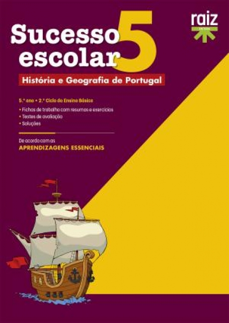 02061.10 - SUCESSO ESCOLAR - HISTORIA E GEOGRAFIA DE PORTUGAL 5º ANO