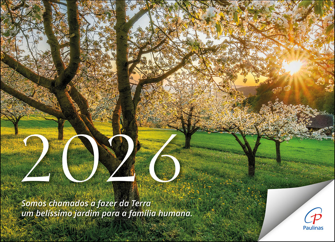 CALENDÁRIO DE MESA 2026 PAULINAS