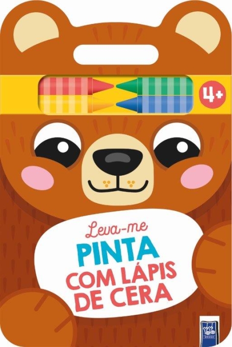 URSO 4+ LEVA-ME PINTA COM LAPIS DE CERA