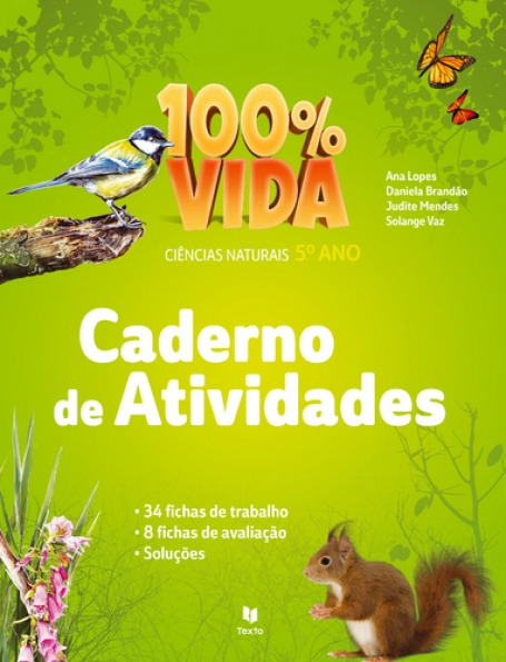 100% VIDA - CIENCIAS NATURAIS 5º ANO - LIVRO DE FICHAS