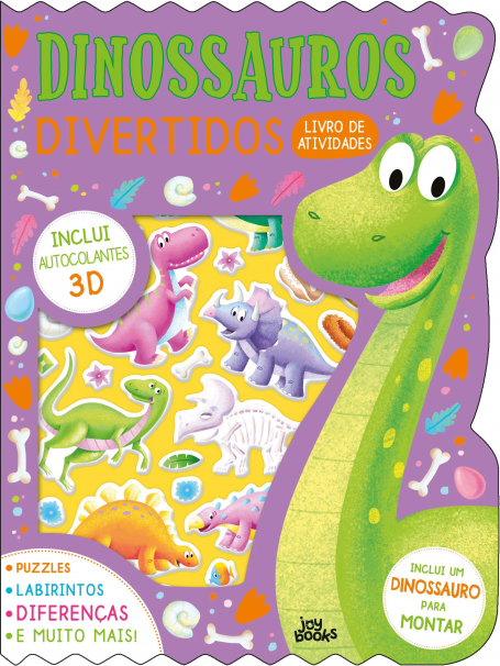 DINOSSAUROS DIVERTIDOS - LIVRO DE ATIVIDADES