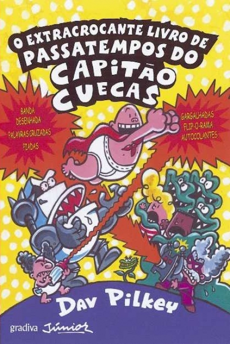 EXTRACROCANTE LIVRO DE PASSATEMPOS DO CAPITÃO CUECAS 1