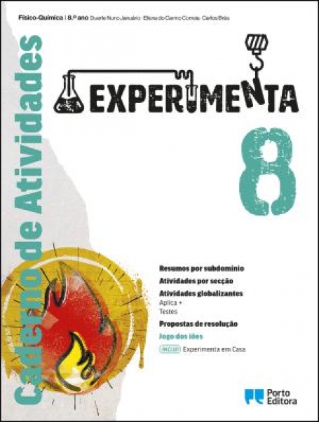 32808.12 - Experimenta - Físico-Química - 8.º Ano - Caderno Atividades