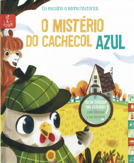 O MISTERIO DO CACHECOL AZUL - eu escolho a minha historia