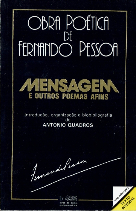 MENSAGEM E OUTROS POEMAS AFINS