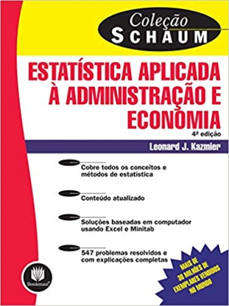 ESTATISTICA APLICADA ADM.ECONOMIA - COLECAO SCHAUM