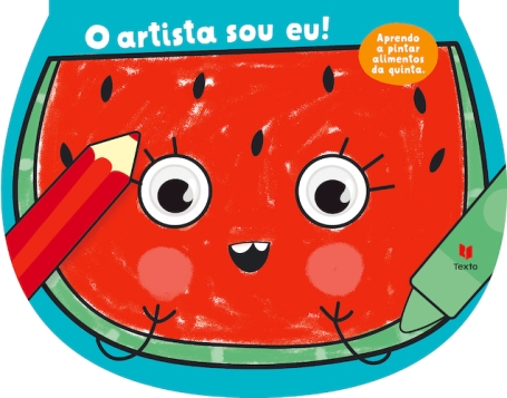 O ARTISTA SOU EU - Aprendo a pintar alimentos da quinta