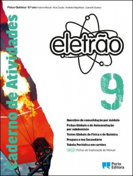 32874.02 - Cad de Ativ Eletrão - Físico-Química - 9.º Ano