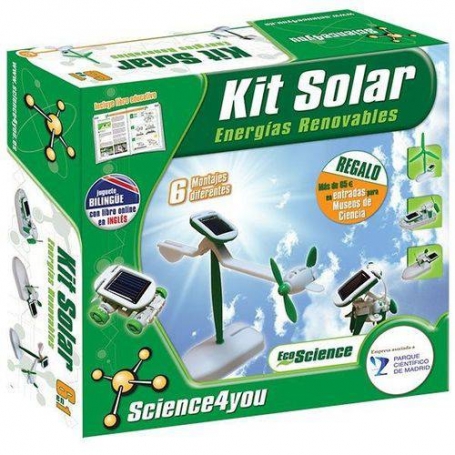 KIT SOLAR - descobre as 6 montagens diferentes