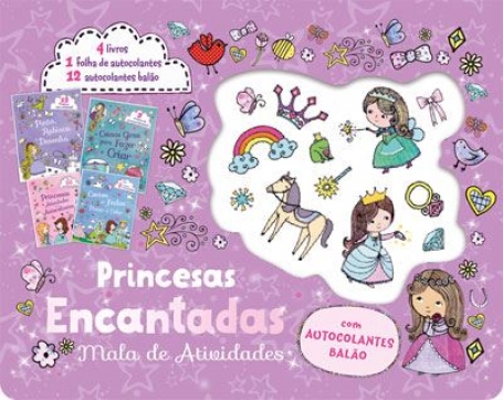 PRINCESAS ENCANTADAS - mala de atividades
