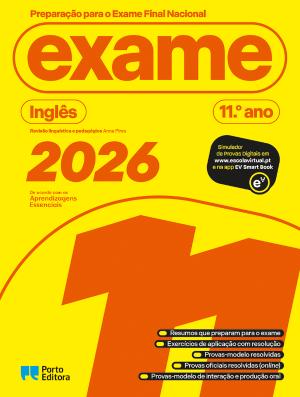 46910.30 - PREPARAÇÃO PARA O EXAME FINAL NACIONAL 2026 - INGLÊS - 11º ANO