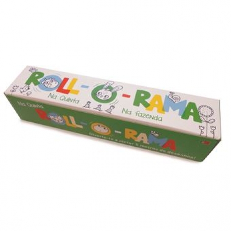 ROLL-O-RAMA - 5 METROS DE DIVERSÃO PARA COLORIR - NA QUINTA