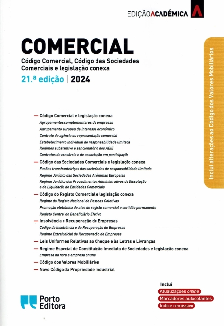 06763.05 - COMERCIAL - Edição Académica - 21ª Edição
