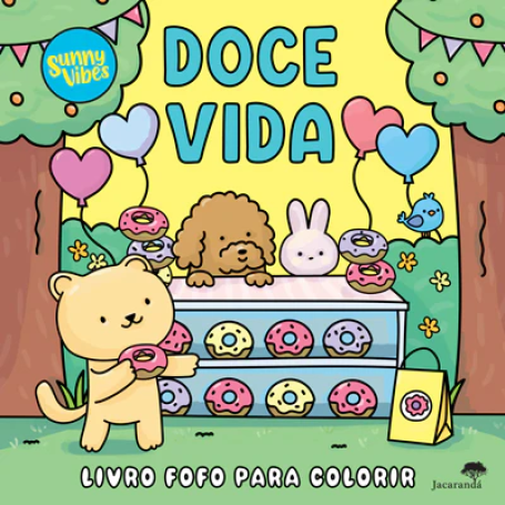 DOCE VIVA LIVRO FOFO PARA COLORIR