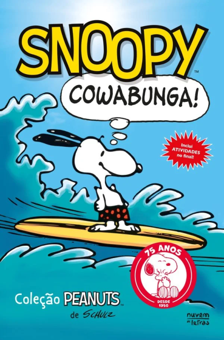 SNOOPY COWABUNGA COLEÇÃO PEANUTS