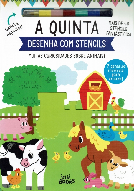 A QUINTA DESENHA COM STENCILS
