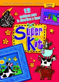 72092.10 - SUPER KIT - 12 MOLDURAS PARA TE DIVERTIRES A FAZER - a partir dos 5 anos
