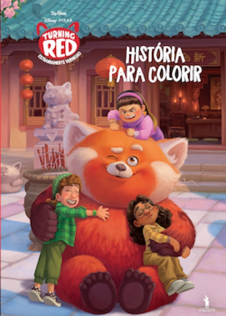 TURNING RED ESTRANHAMENTE VERMELHO - HISTÓRIA PARA COLORIR