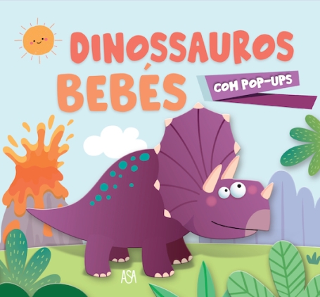 DINOSSAUROS BEBÉS COM POP-UPS