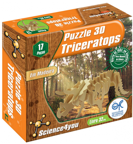 PUZZLE 3D TRICERATOPS