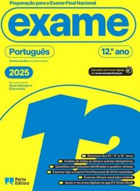 46902.03 - PREPARAÇÃO PARA O EXAME FINAL 2025- PORTUGUÊS - 12.º ANO