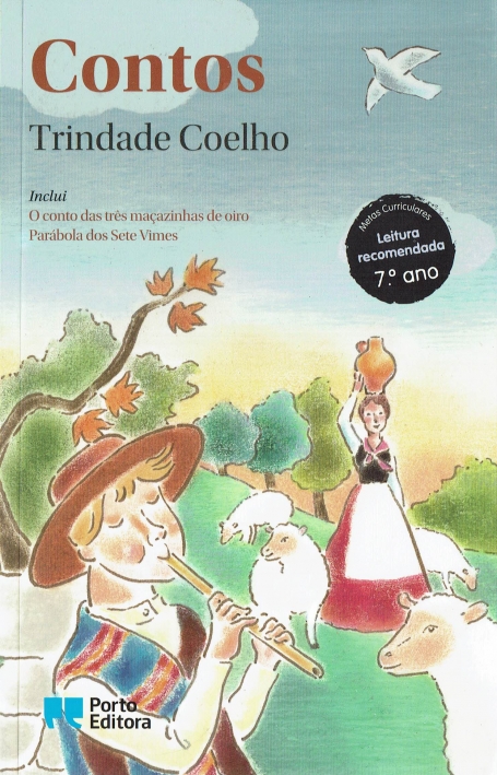 72862.11 - CONTOS - INCLUI O CONTO DAS TRES MACAZINHAS DE OIRO E PARABOLA DOS SETE VIMES - COL. EDUCACAO LITERARIA
