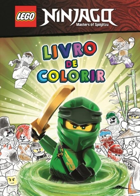 NINJAGO - LIVRO DE COLORIR