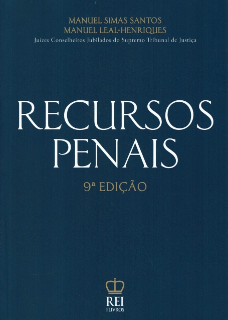 RECURSOS PENAIS - 9 ª EDIÇAO