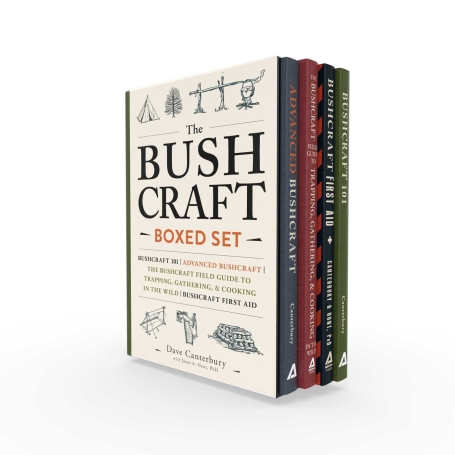 THE BUSHCRAFT - BOXED SET Bushcraft 101; Advanced Bushcraft; The Bushcraft Field Guide to Trapping, Gathering, & Cooking in the Wild; Bushcraft First Aid