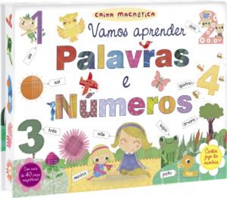 70975.10 - VAMOS APRENDER PALAVRAS E NUMEROS - CAIXA MAGNETICA