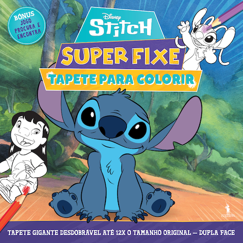 DISNEY - STICH - SUPER FIXE Tapete para colorir