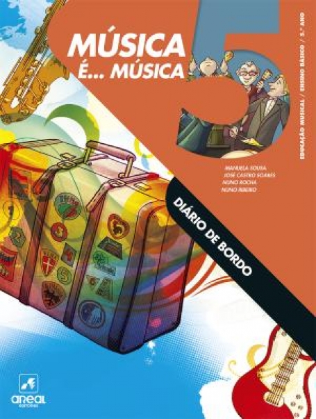 01758 - Música É... Música 5 - 5.º Ano - Caderno Diário