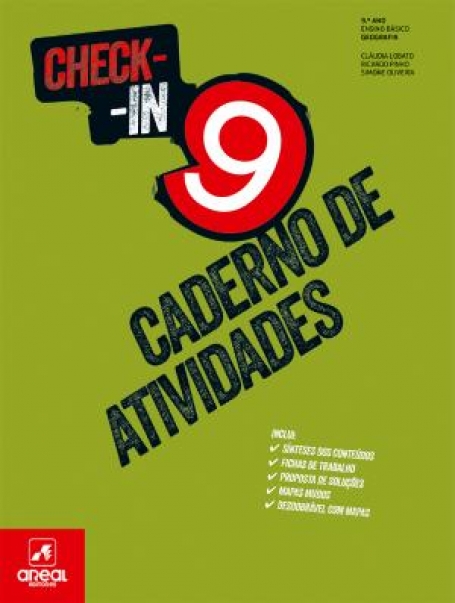 05000062 - Caderno de Atividades - Check-In 9 - Geografia - 9.º Ano