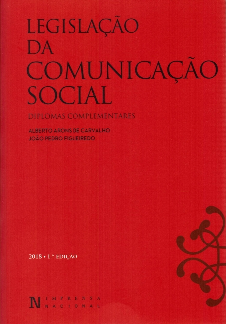 LEGISLACAO DA COMUNICACAO SOCIAL - DIPLOMAS COMPLEMENTARES 2018