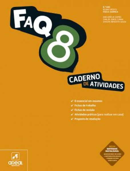 05000030 - FAQ8 - Físico-Química - 8.º Ano - Caderno de Atividades