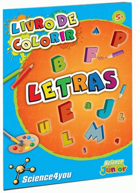 LETRAS - LIVRO DE COLORIR