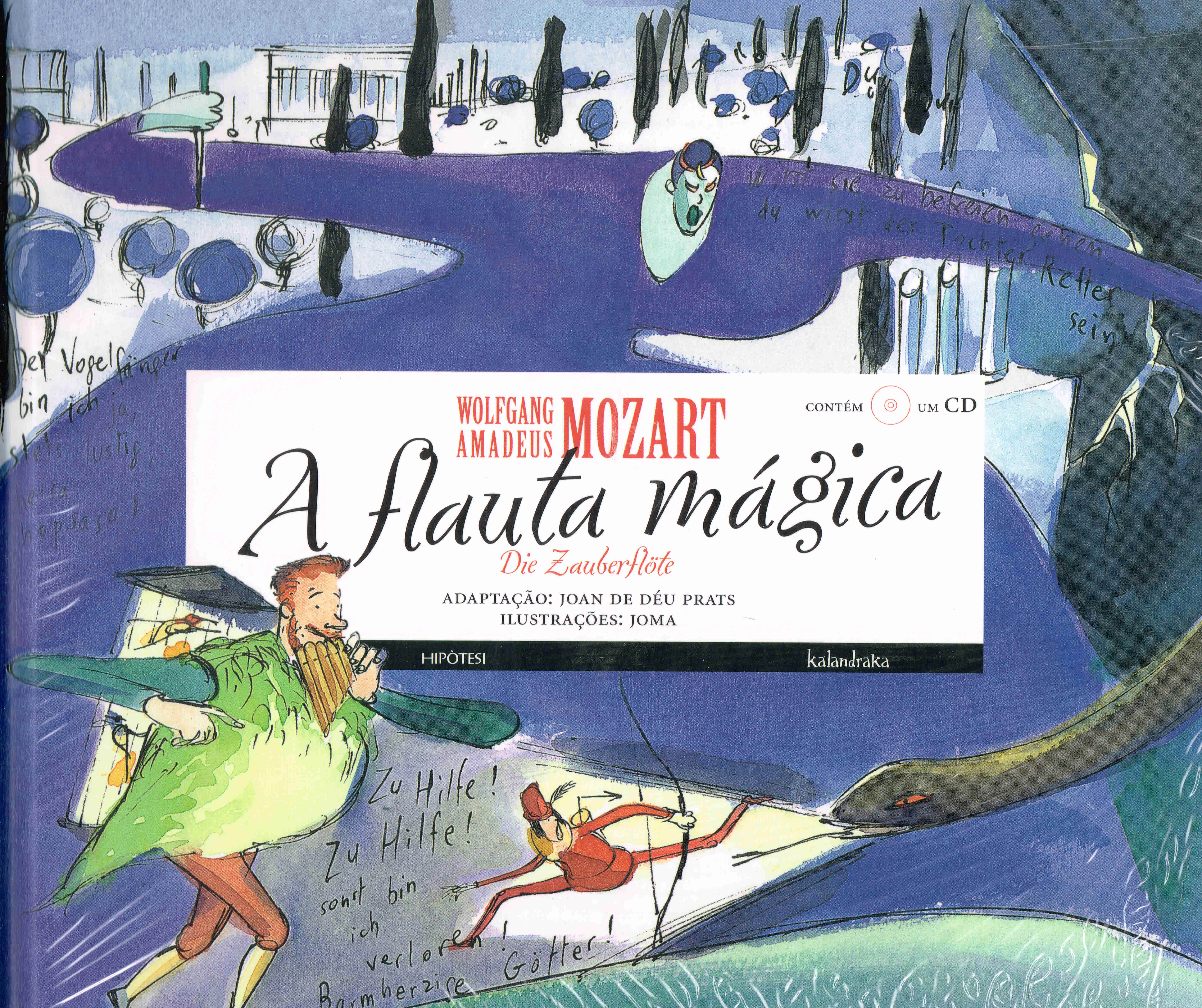 FLAUTA MAGICA - WOLFGANG AMADEUS MOZART - CONTEM CD