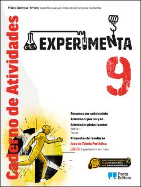 32824 -02 Caderno de Atividades/Experimenta em Casa - Experimenta - Físico-Química - 9.º Ano