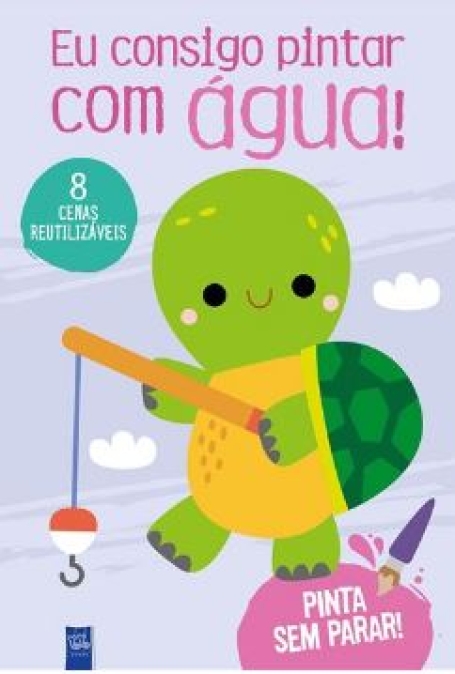 EU CONSIGO PINTAR COM ÁGUA - TARTARUGA